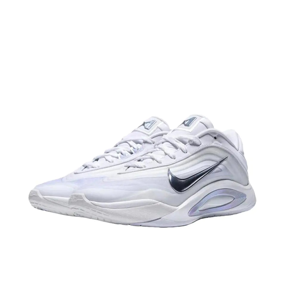 A'One " White Metallic Silver "
