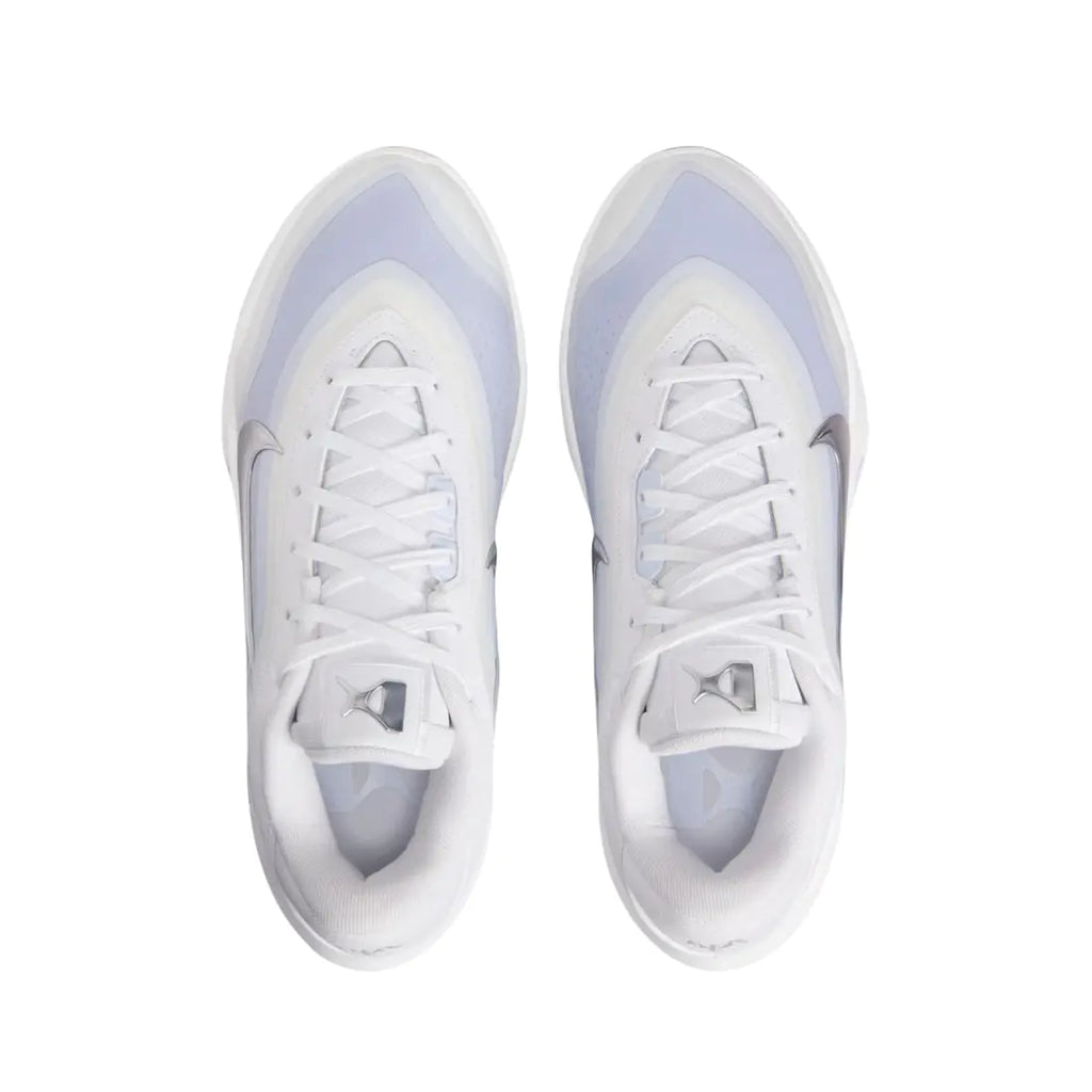 A'One " White Metallic Silver "