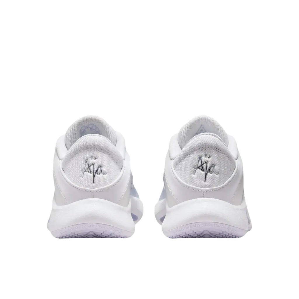 A'One " White Metallic Silver "