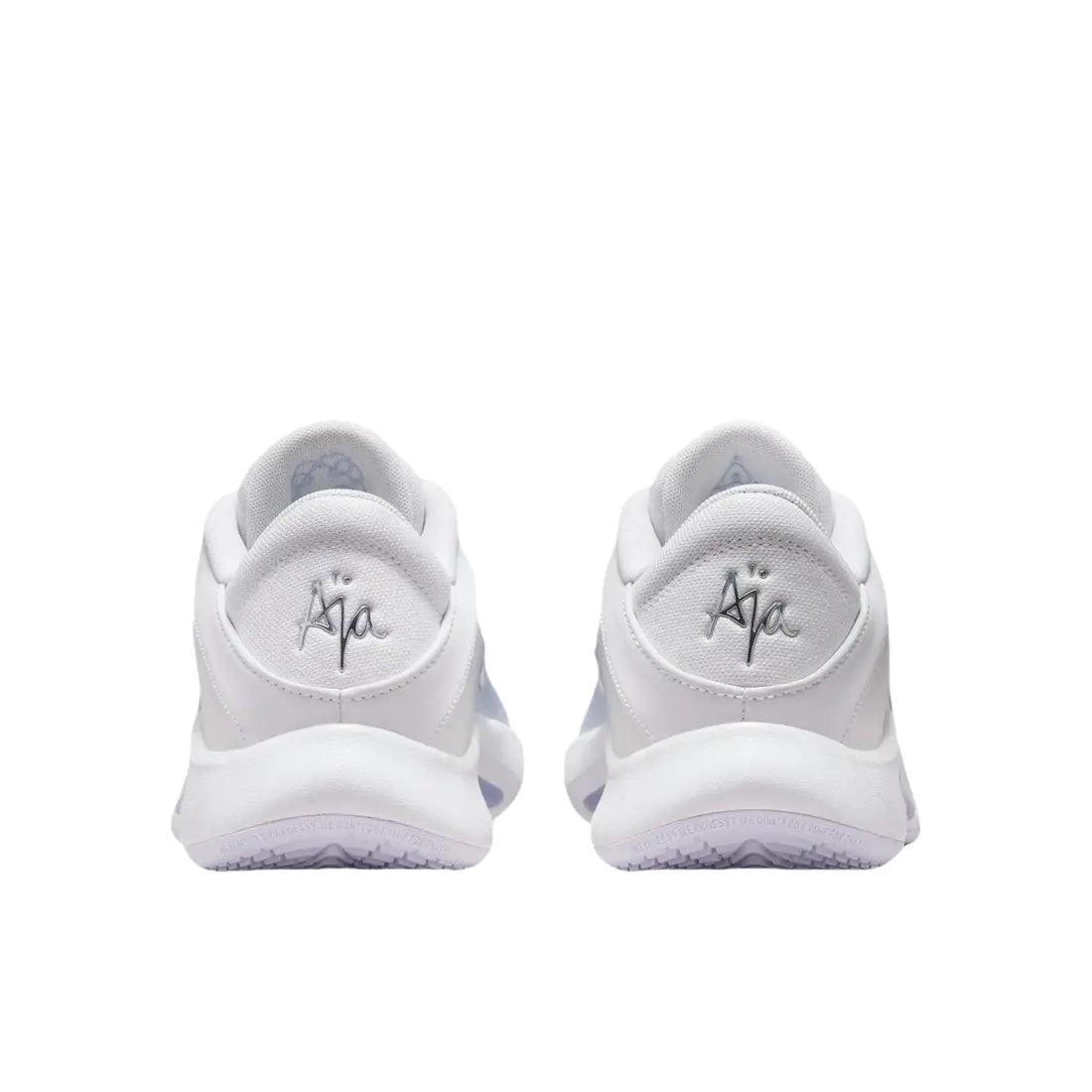 A'One " White Metallic Silver "