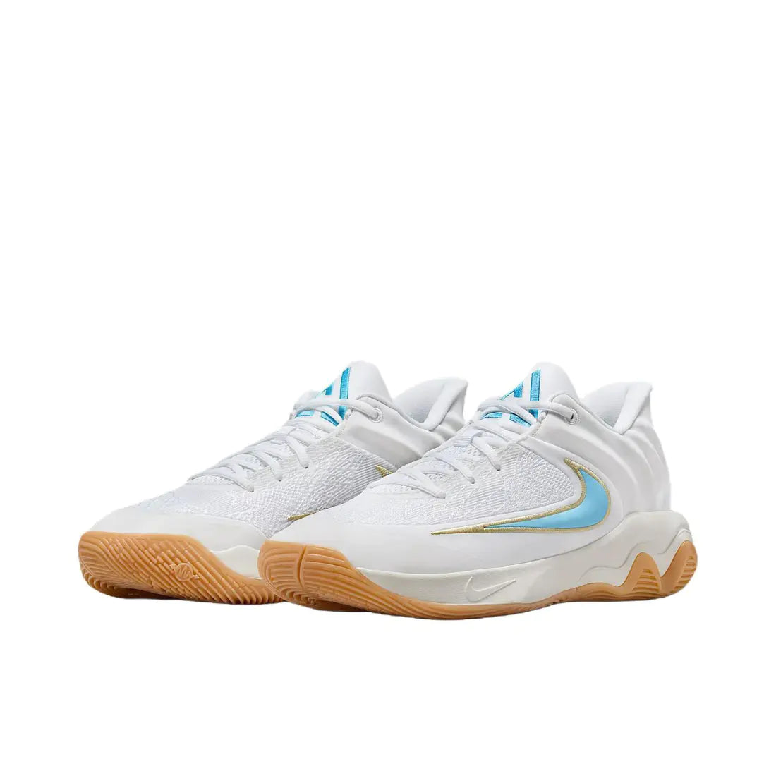 Giannis Immortality 4 " White Aquarius Blue "