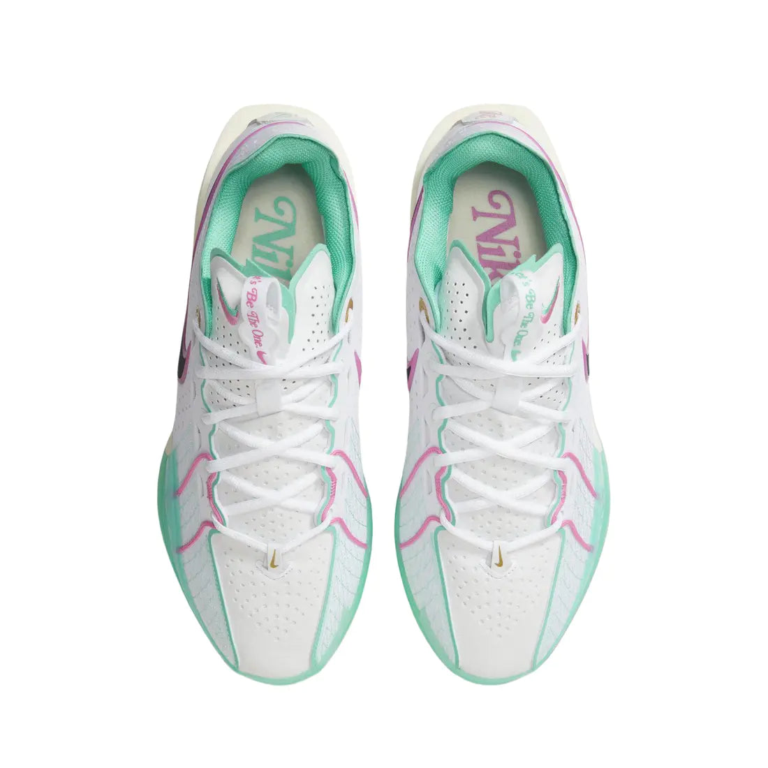GT Cut 3 " White Pink Teal "
