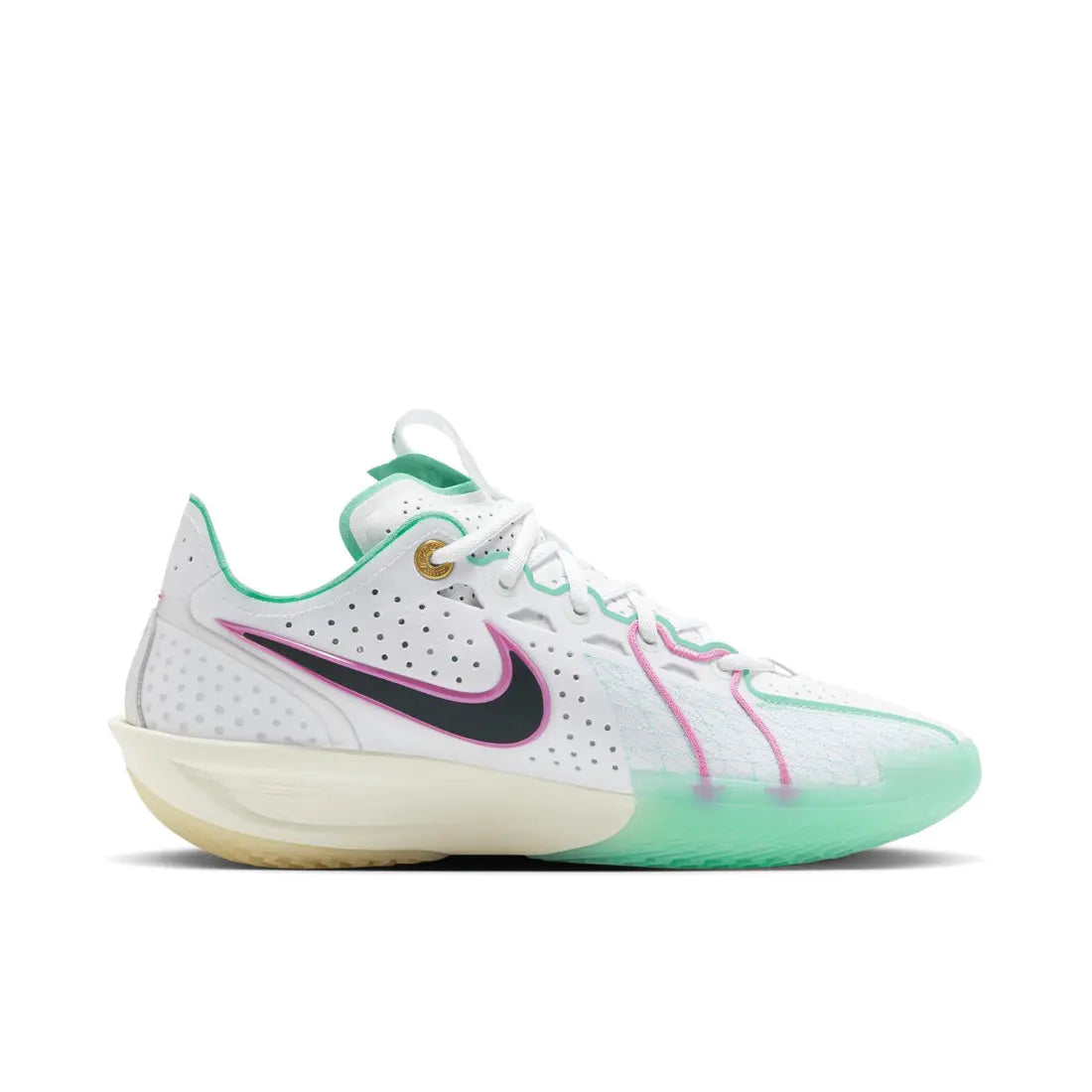 GT Cut 3 " White Pink Teal "