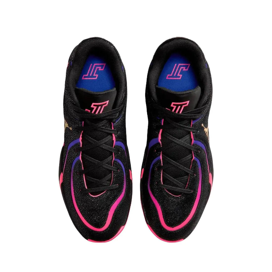 Tatum 4 " Neon Black Hyper Pink "