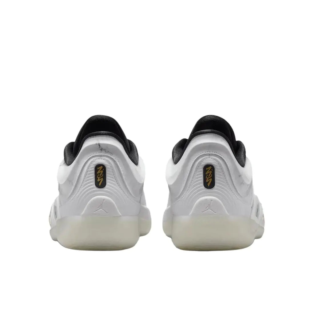 Zion 4 " White Metallic Gold "